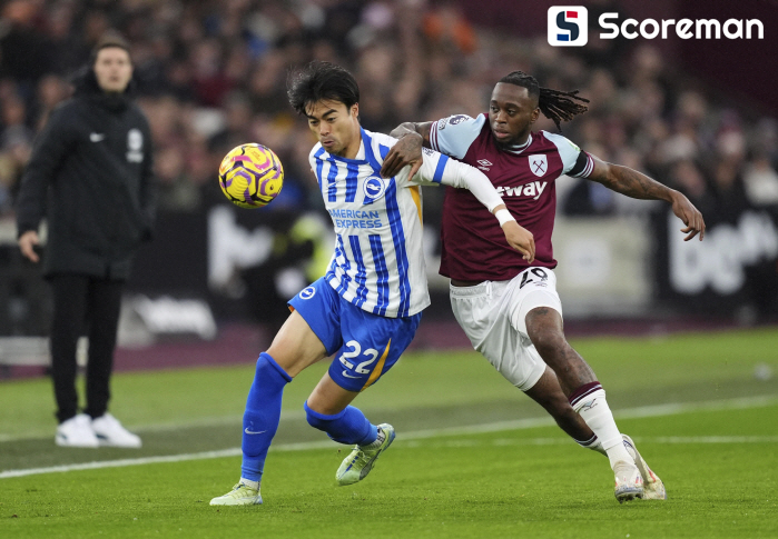 일본 축구 초대박! '몸값 900억' 미토마, 맨유 러브콜→ 래시포드 대체자로 낙점